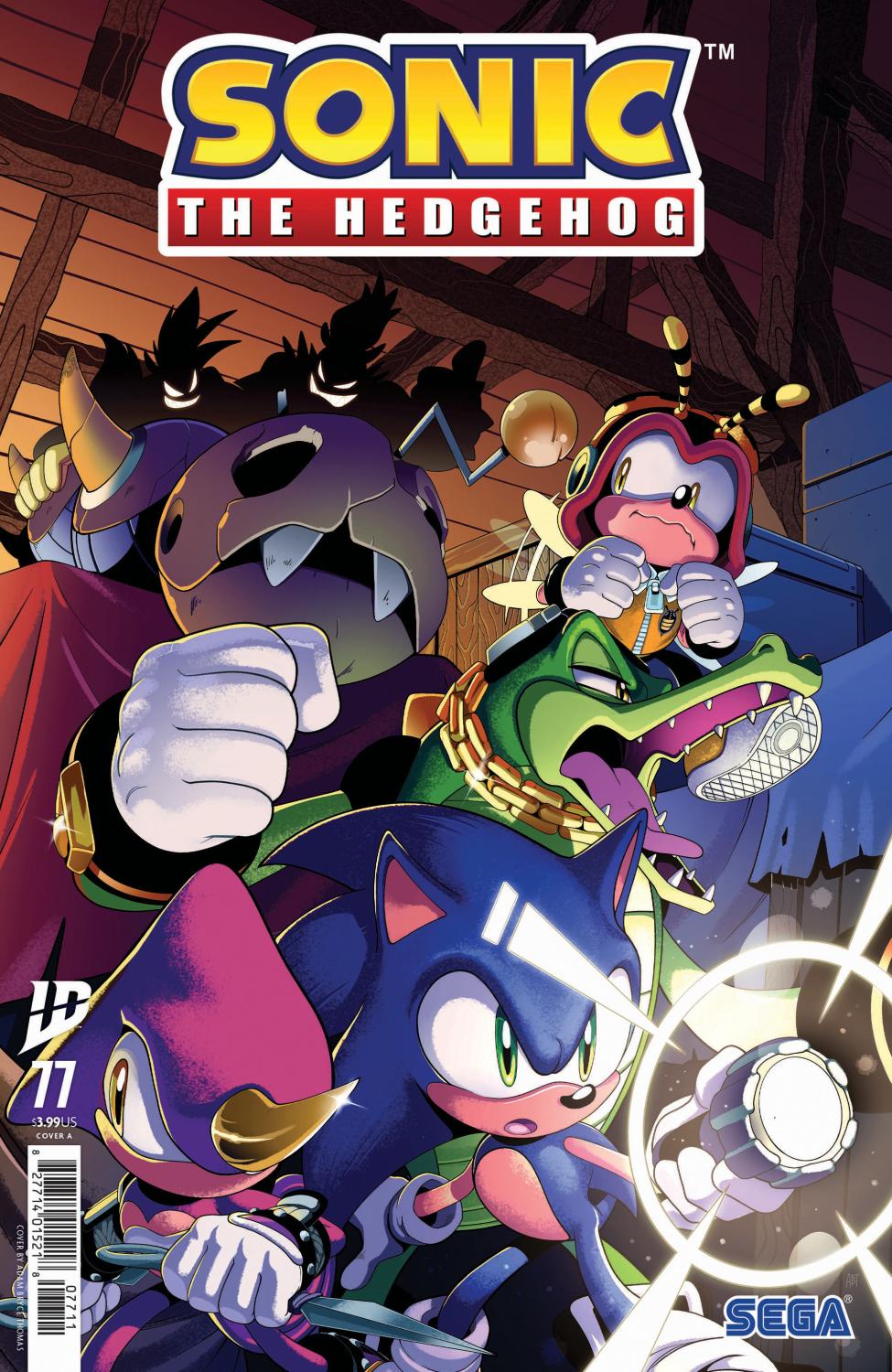 SONIC THE HEDGEHOG #77 COVER A THOMAS CVR A