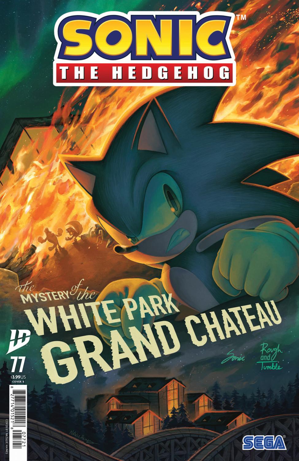 SONIC THE HEDGEHOG #77 VAR B HAINES CVR B