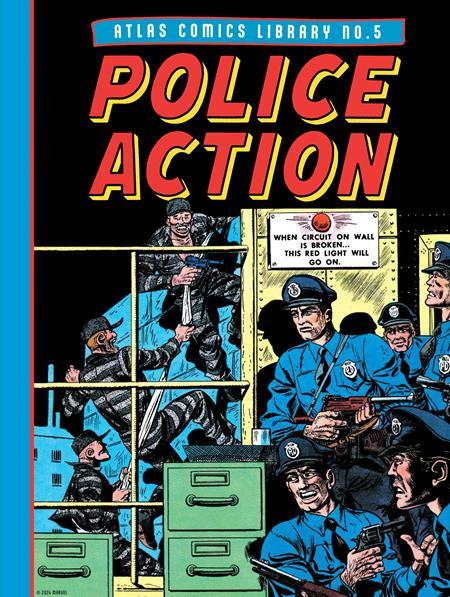 ATLAS COMICS LIBRARY HC VOL 05 POLICE ACTION