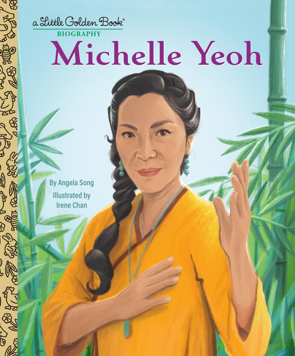 MICHELLE YEOH A LITTLE GOLDEN BOOK BIOGRAPHY HC