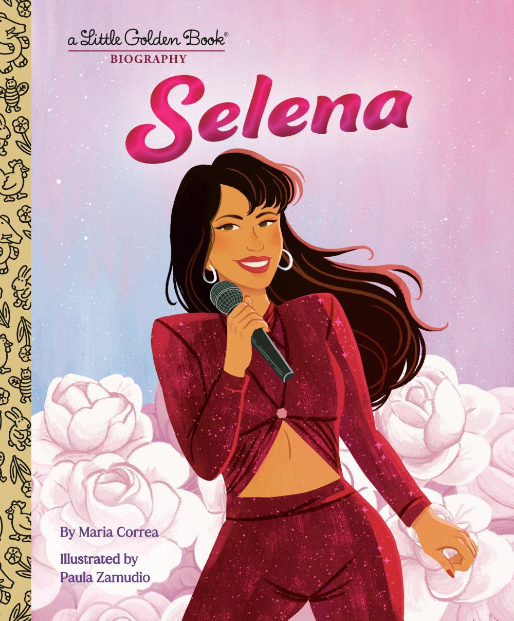 SELENA A LITTLE GOLDEN BOOK BIOGRAPHY HC