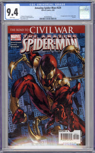 AMAZING SPIDER-MAN #529 CGC 9.4 NM 1ST NEW COSTUME