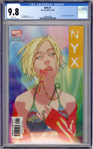 NYX #1 CGC 9.8 NM/M