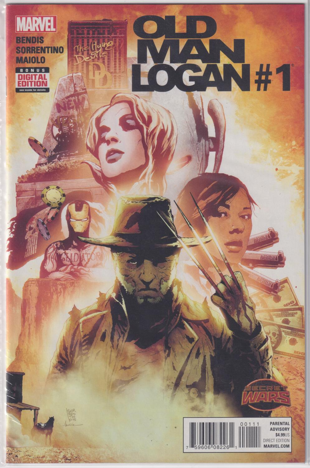 OLD MAN LOGAN 1-5 SECRET WARS COMPLETE SET