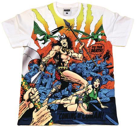 CONAN THE COMING OF CONAN T-SHIRT S Previously Offered Thru Diamond