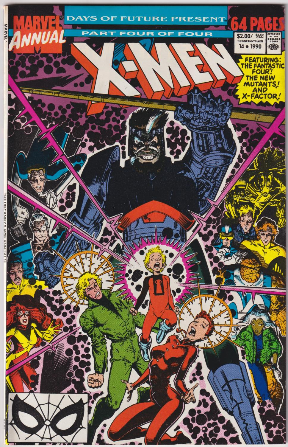 X-MEN ANNUAL #14 1990 1ST APPEARANCE OF GAMBIT