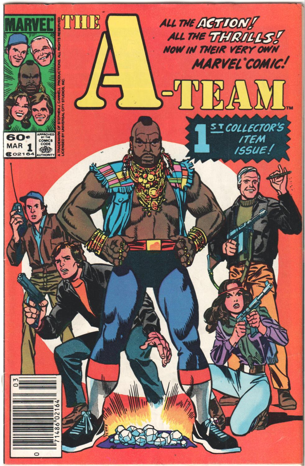 A-TEAM #1-3 1984 COMPLETE SET