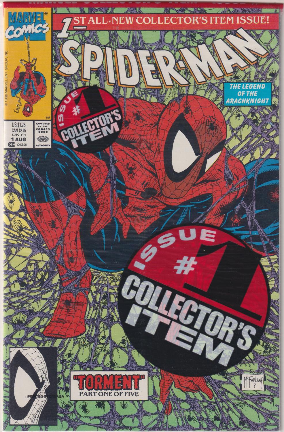 SPIDER-MAN #1-50 1990 COMPLETE RUN