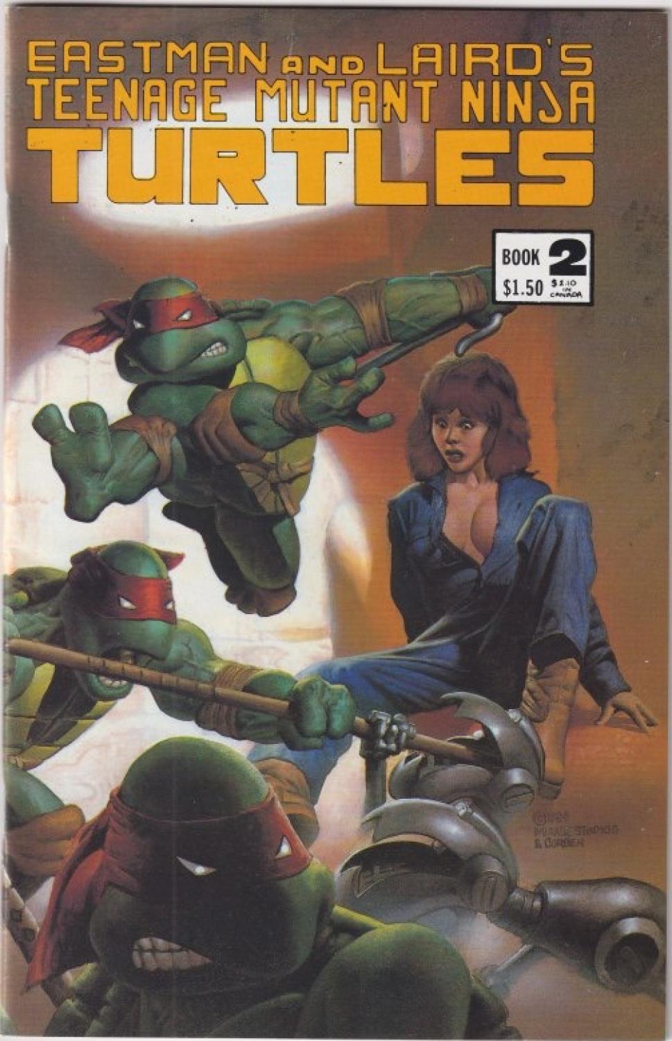 TEENAGE MUTANT NINJA TURTLES #2 THIRD PRINTING