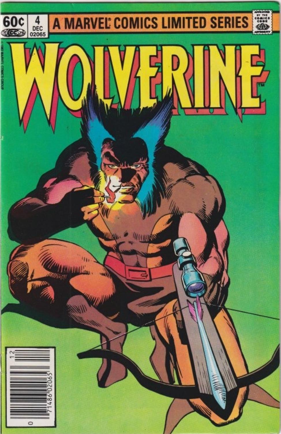 WOLVERINE LIMITED SERIES #4 NEWSSTAND EDITION