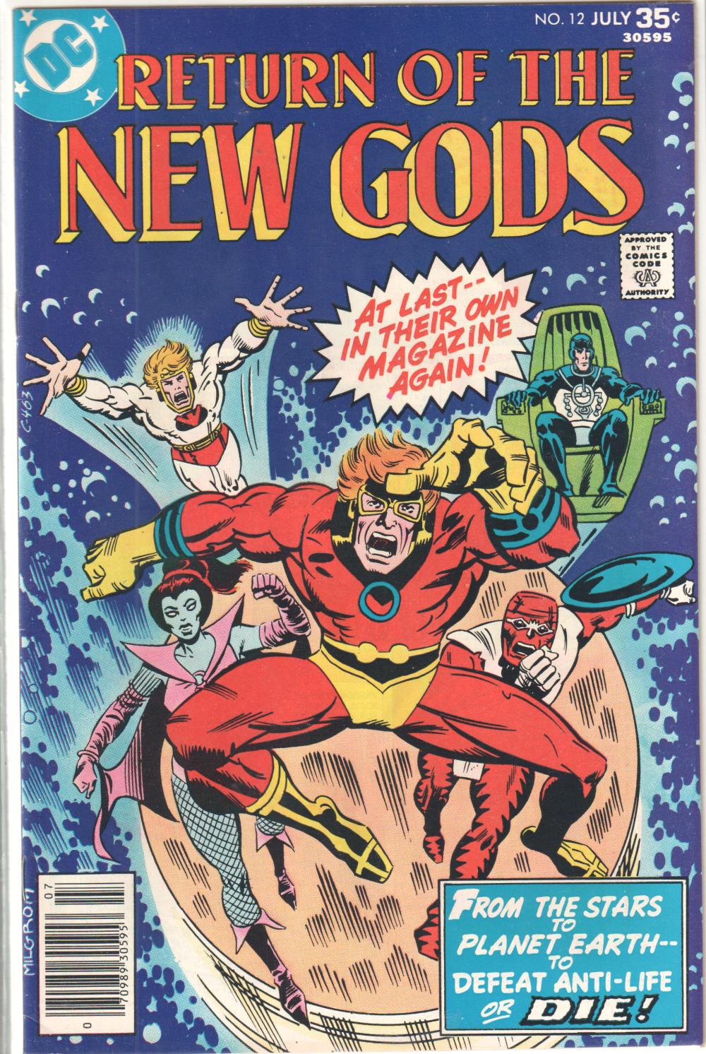 RETURN OF THE NEW GODS 12-19 COMPLETE SET