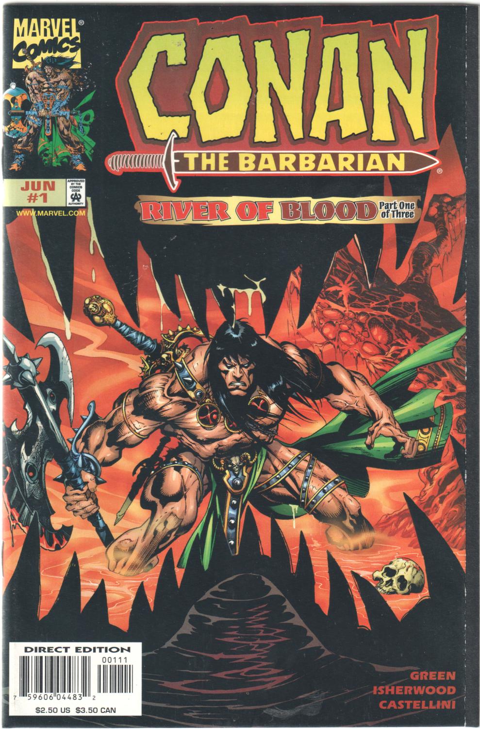 CONAN THE BARBARIAN RIVER OF BLOOD 1-3 COMPLETE SET