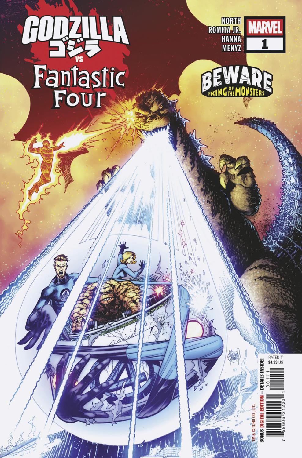 GODZILLA VS FANTASTIC FOUR #1 CVR A