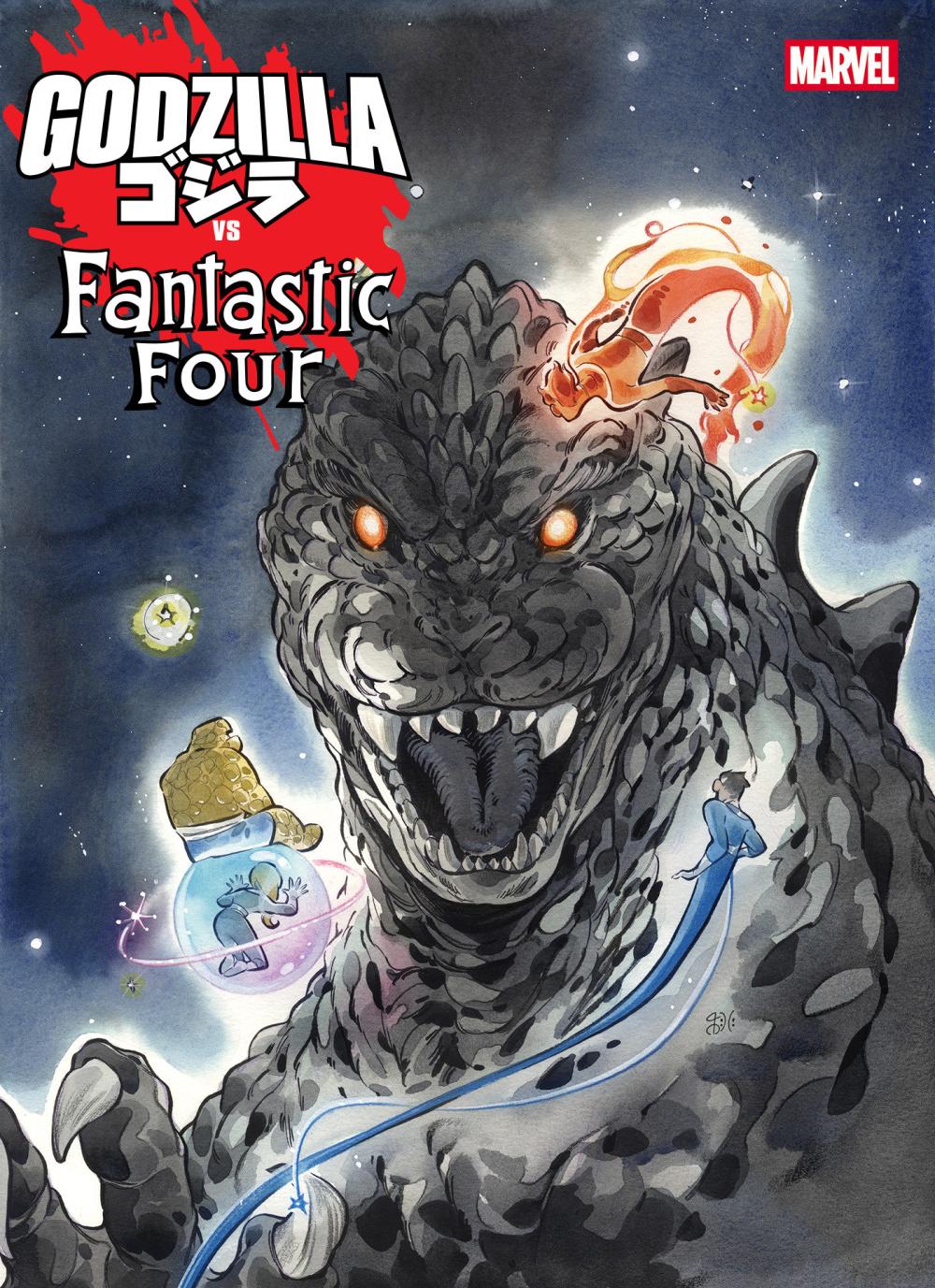 GODZILLA VS FANTASTIC FOUR #1 PEACH MOMOKO VAR CVR F