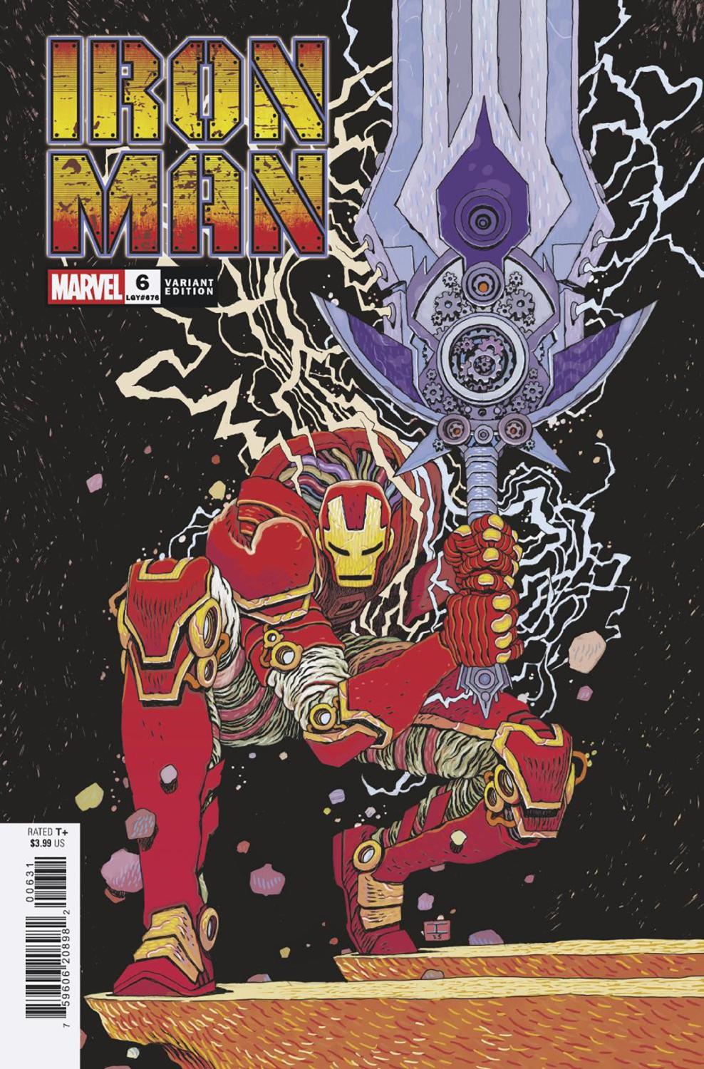 IRON MAN #6 IAN BERTRAM VAR DOOM CVR C