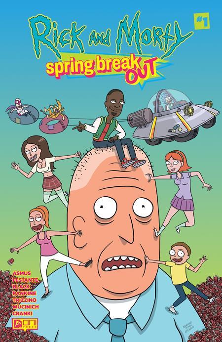 RICK AND MORTY SPRING BREAK OUT #1 ONE SHOT CVR A DEAN RANKINE