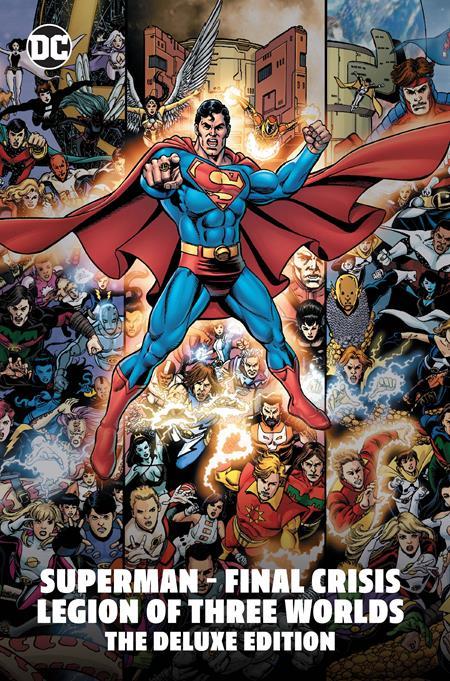 SUPERMAN FINAL CRISIS LEGION OF THREE WORLDS THE DELUXE EDITION HC