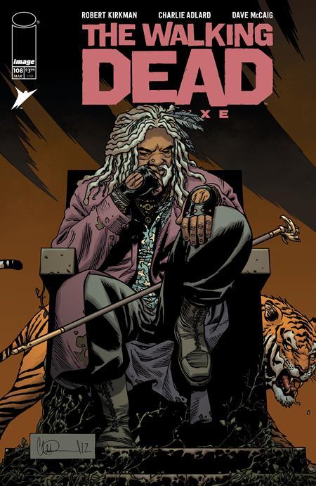 WALKING DEAD DELUXE #108 CVR B CHARLIE ADLARD AND DAVE MCCAIG VAR