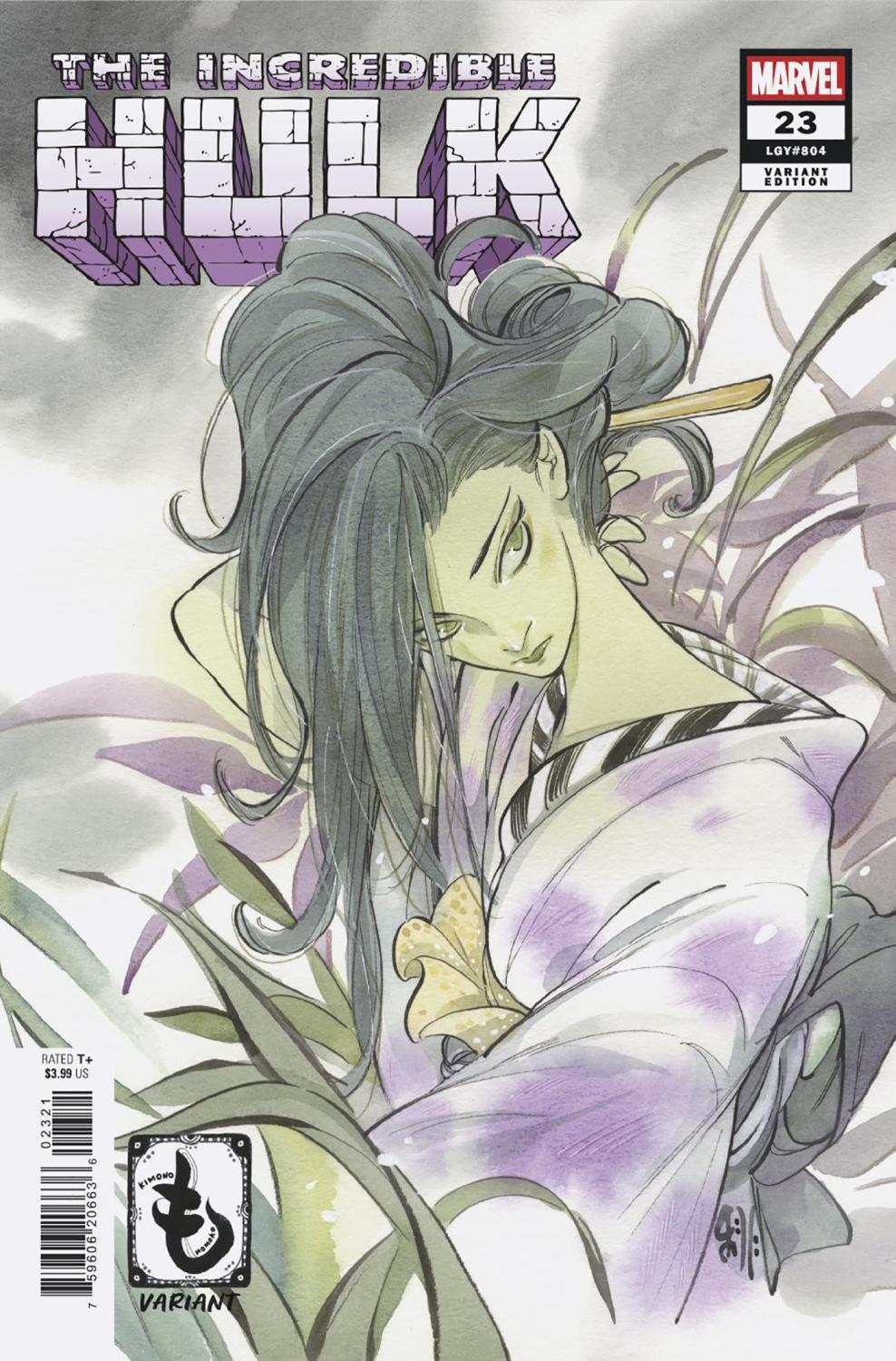 INCREDIBLE HULK #23 PEACH MOMOKO KIMONO VAR CVR B