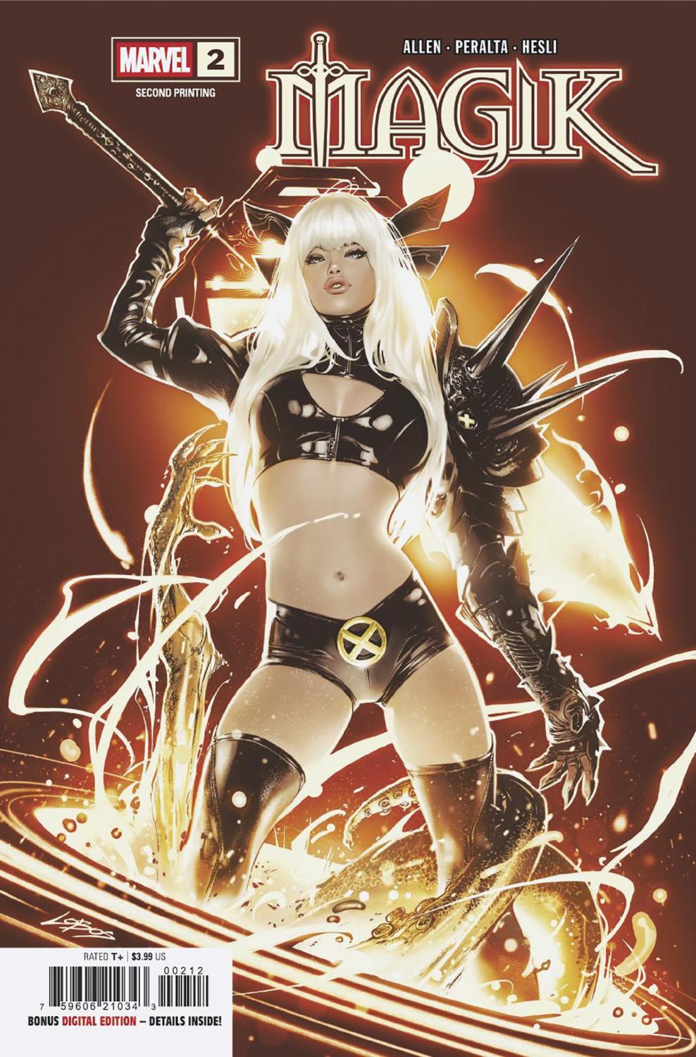 MAGIK #2 PABLO VILLALOBOS 2ND PRINTING VAR CVR A