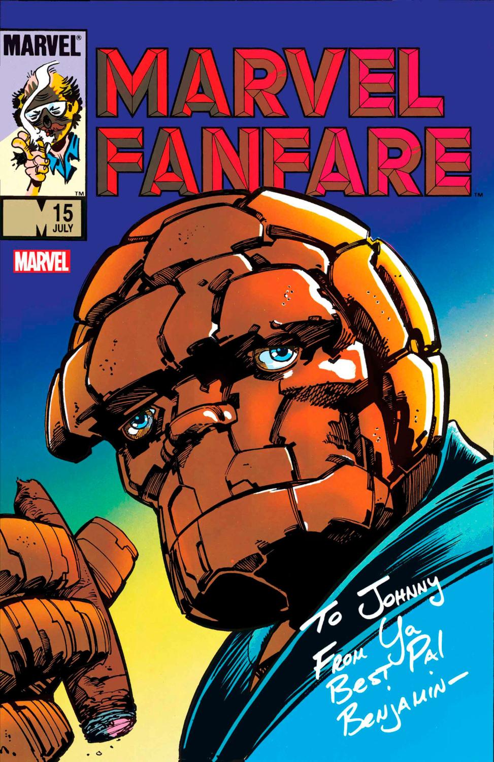 MARVEL FANFARE #15 FACSIMILE EDITION CVR A