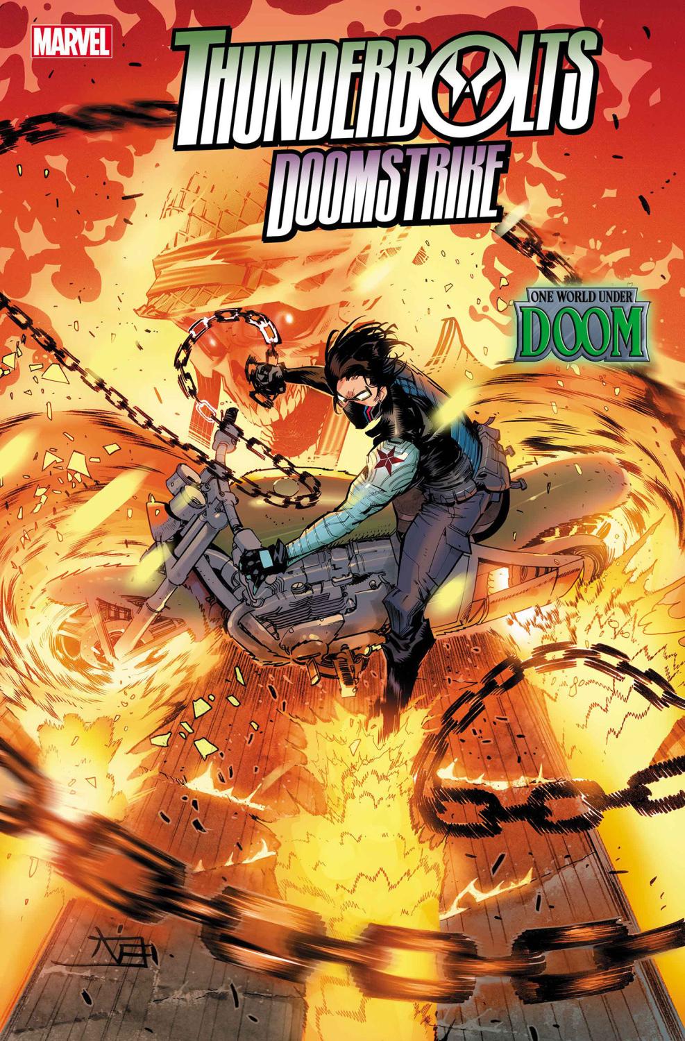 THUNDERBOLTS DOOMSTRIKE #2 FEDERICO VICENTINI VAR DOOM CVR B