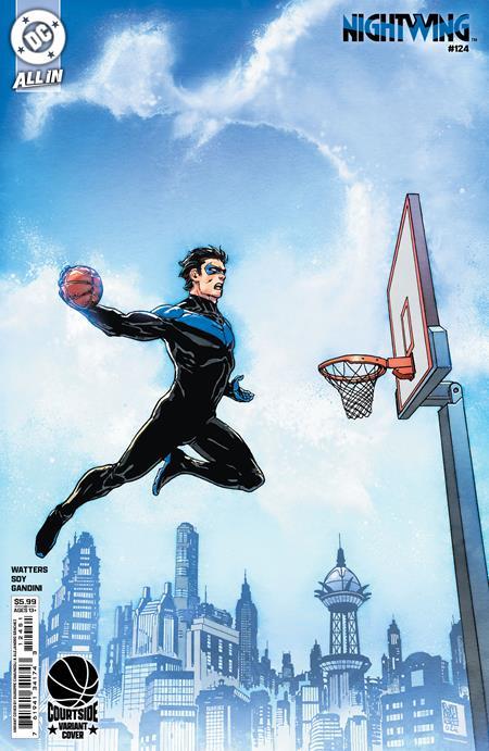 NIGHTWING #124 CVR D GIUSEPPE CAMUNCOLI COURTSIDE CARD STOCK VAR