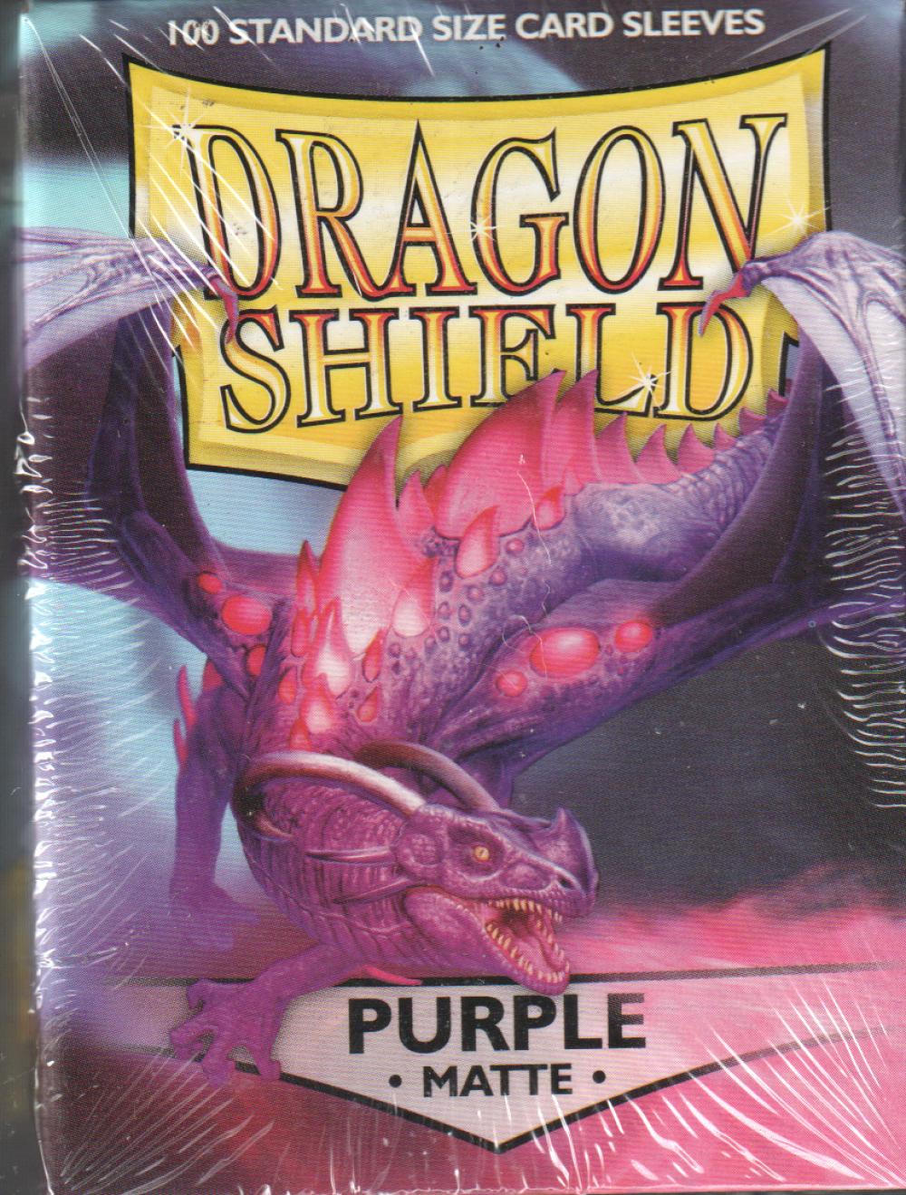 DRAGON SHIELD PURPLE MATTE 100 CT CARD SLEEVES