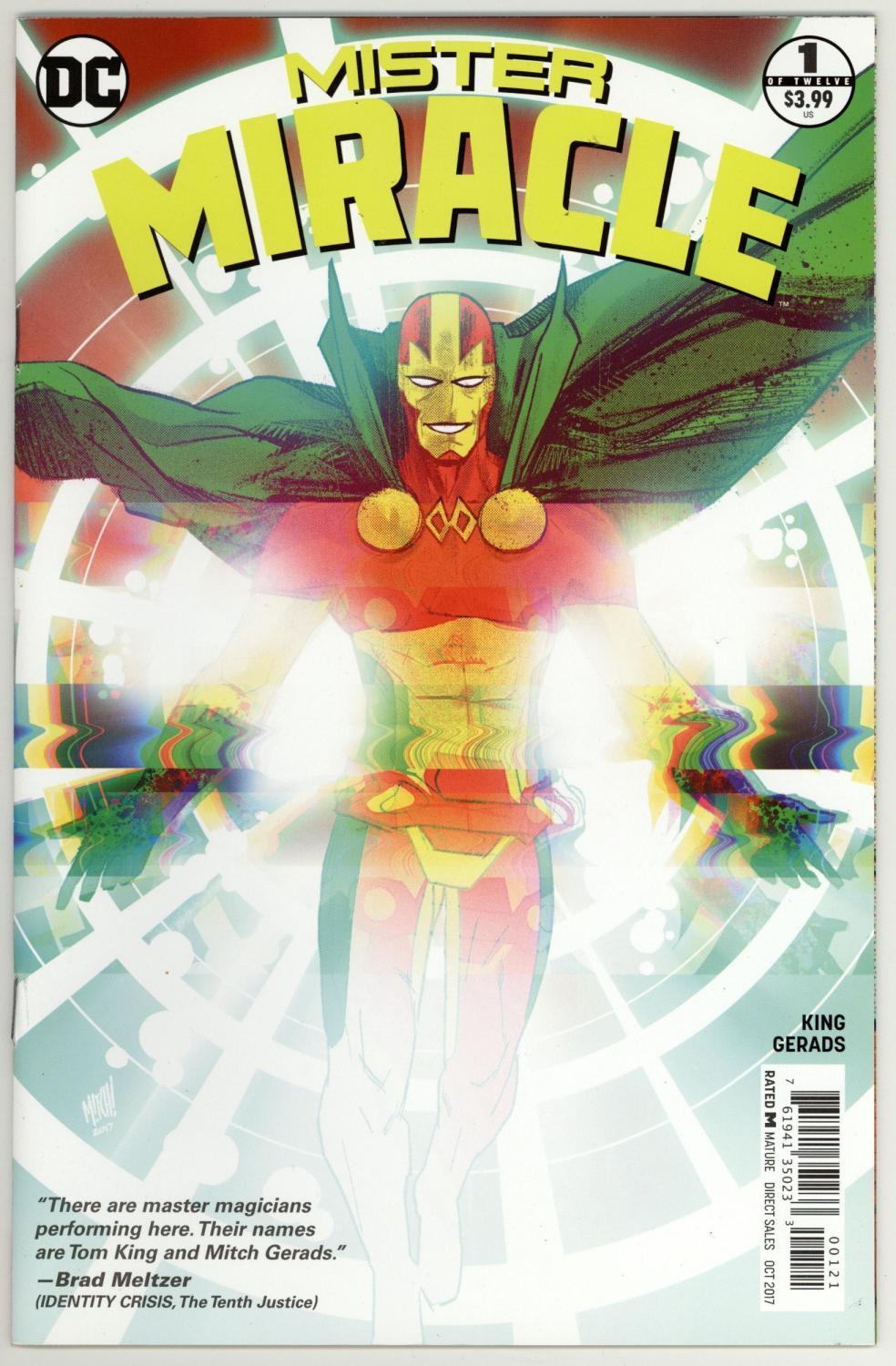 MISTER MIRACLE #1-12 2012 COMPLETE SET