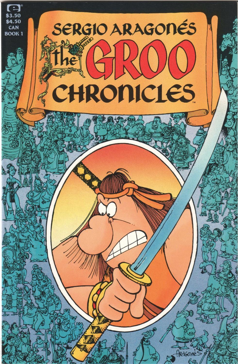 GROO CHRONICLES #1-6 1989 COMPLETE SET