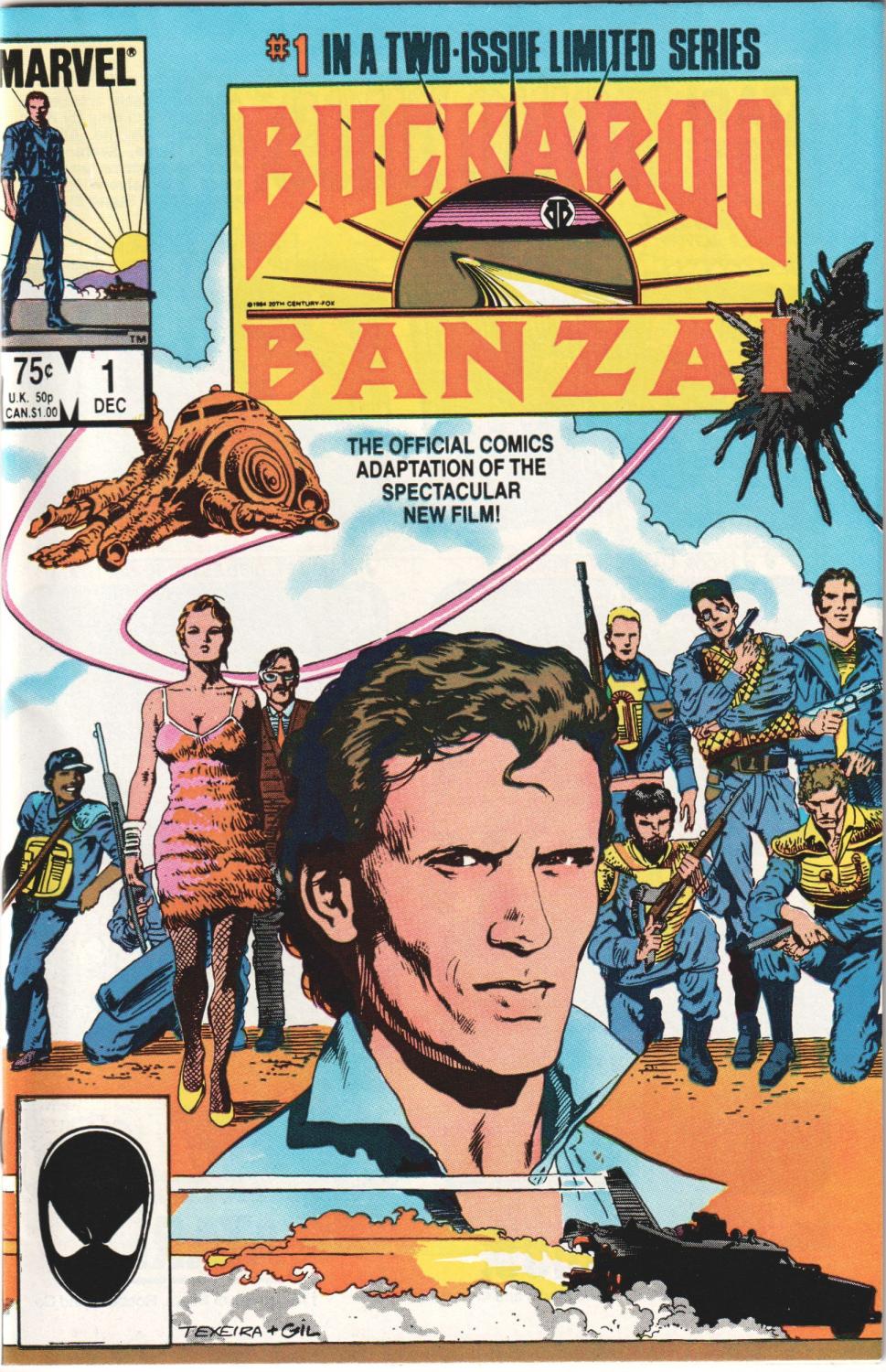 BUCKAROO BANZAI #1-2 1984 COMPLETE SET