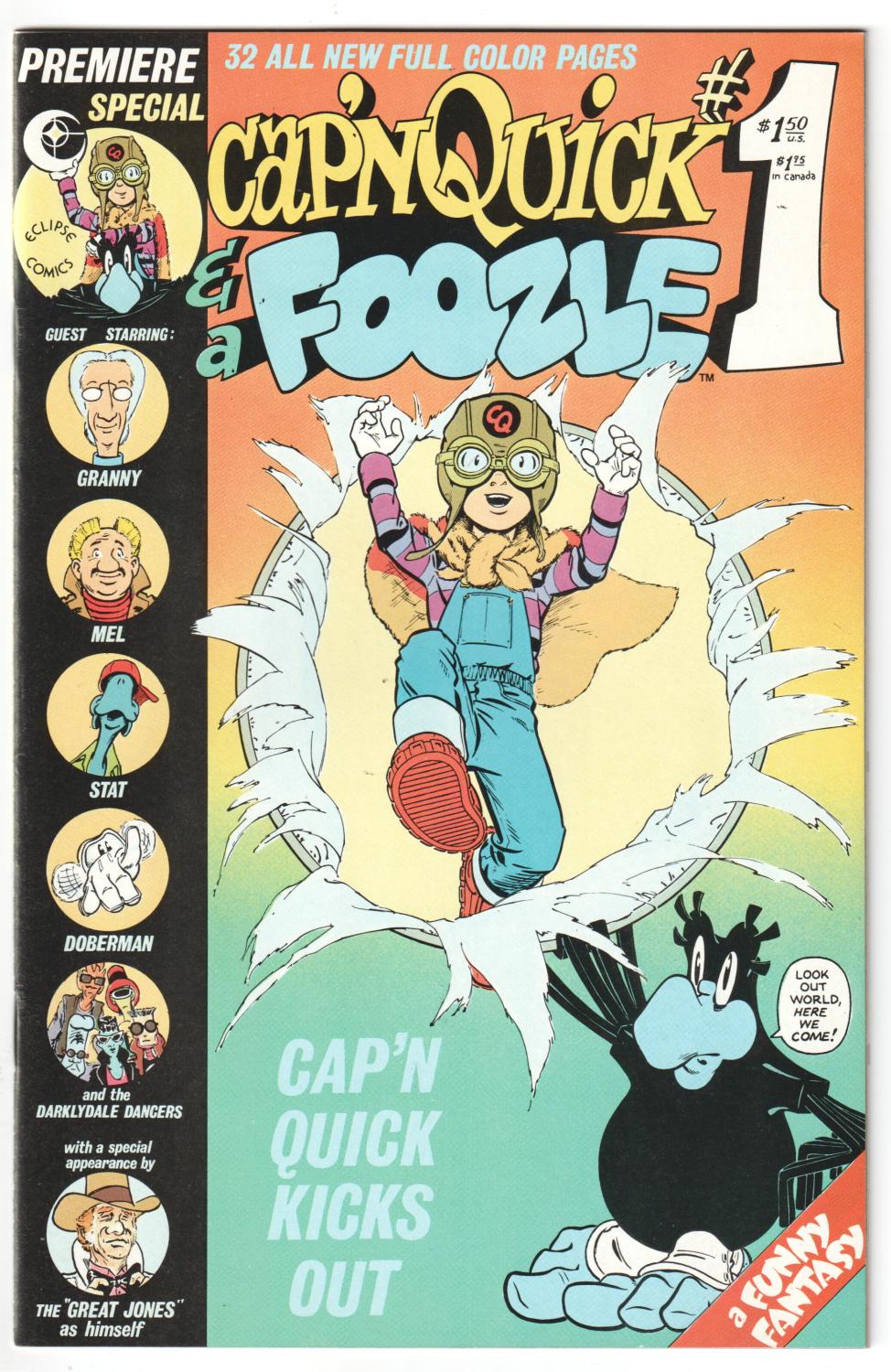 CAP'N QUICK & A FOOZLE #1-3 COMPLETE SET