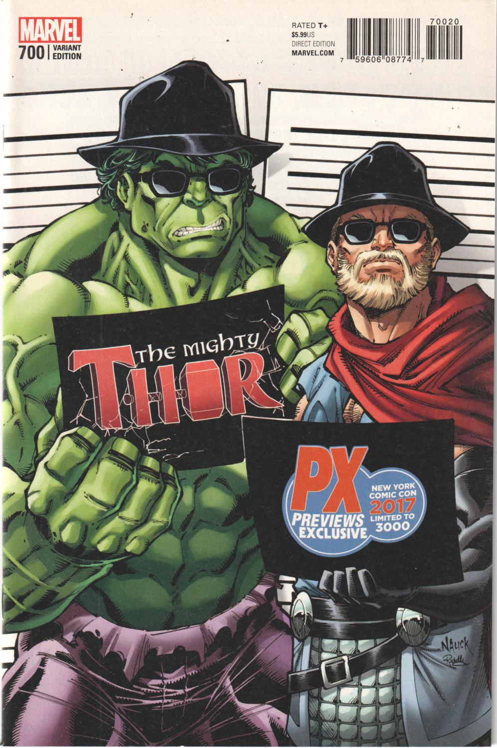 MIGHTY THOR #700 NYCC CVR