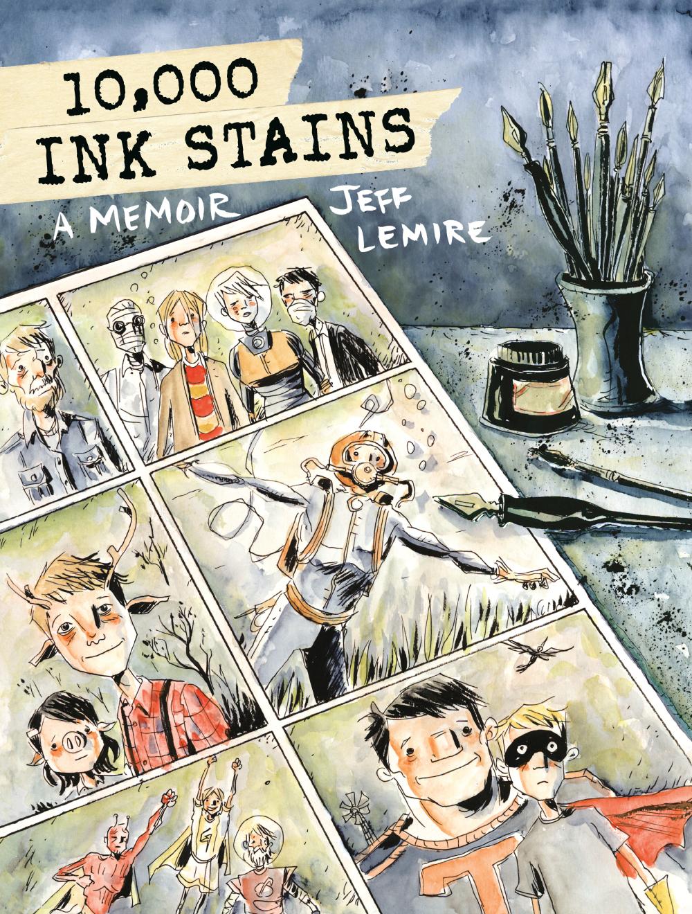 10000 INK STAINS A MEMOIR HC
