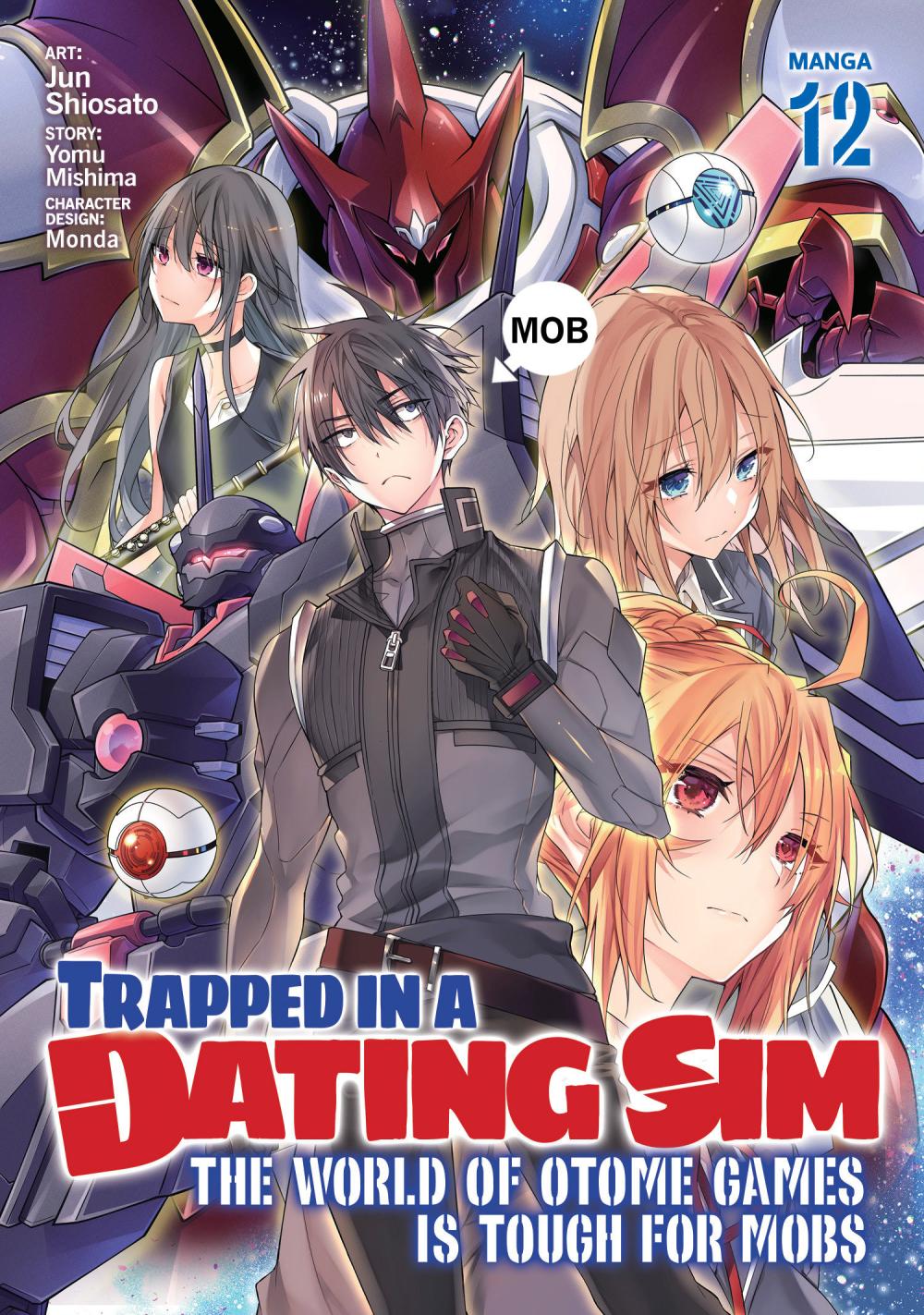 TRAPPED IN DATING SIM THE WORLD OF OTOME GAMES IS TOUGH FOR MOBS MANGA TP VOL 12