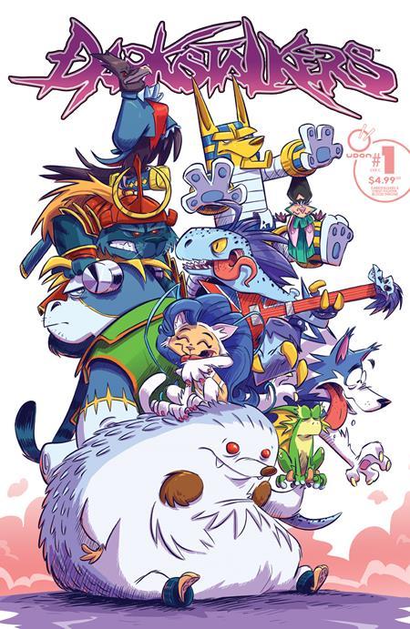 DARKSTALKERS X STREET FIGHTER BLOOD THRONE #1 ONE SHOT CVR C DAX GORDINE VAR