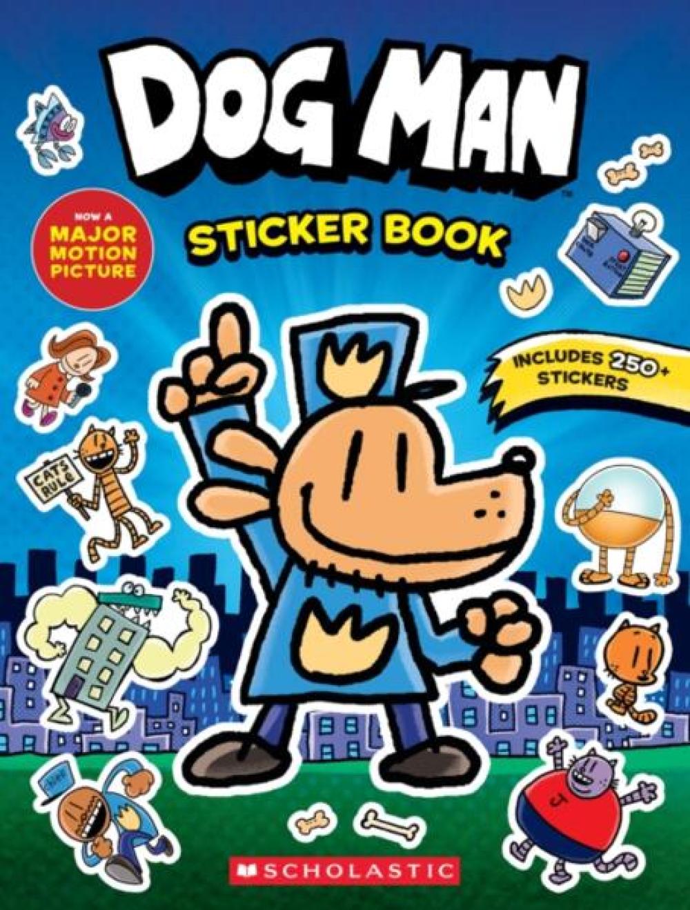 DOG MAN STICKER BOOK