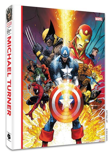 MARVEL ART OF MICHAEL TURNER HC VAR DUST JACKET EDITION