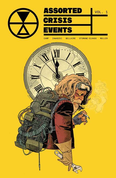 ASSORTED CRISIS EVENTS TP VOL 01 DIRECT MARKET EXCLUSIVE ERIC ZAWADZKI YELLOW CVR