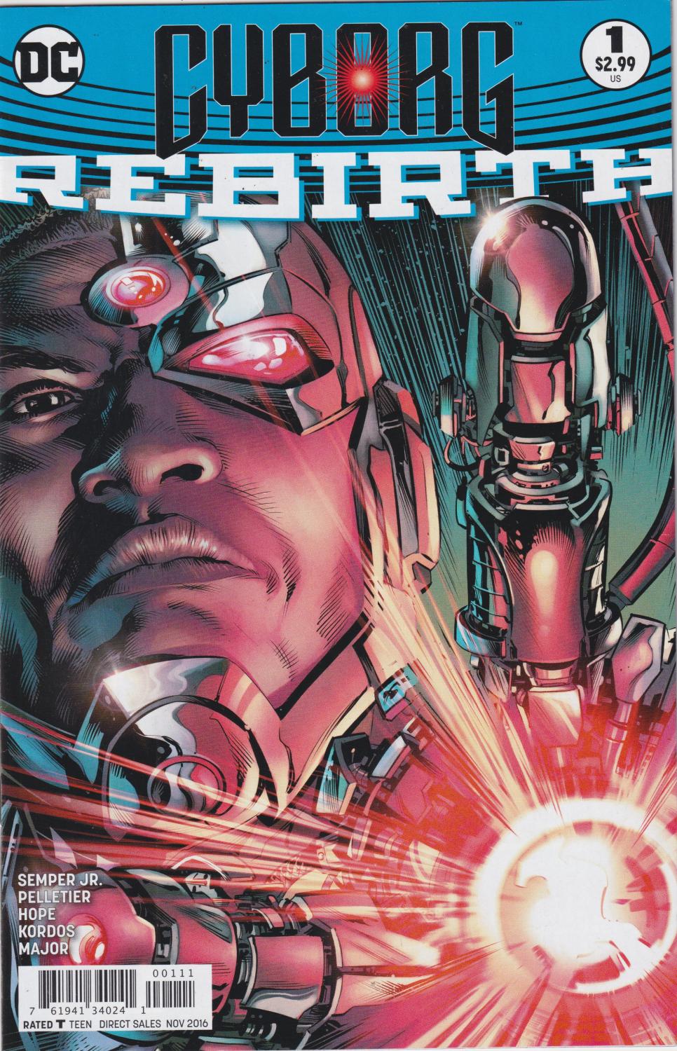 CYBORG #1-23 REBIRTH COMPLETE SET