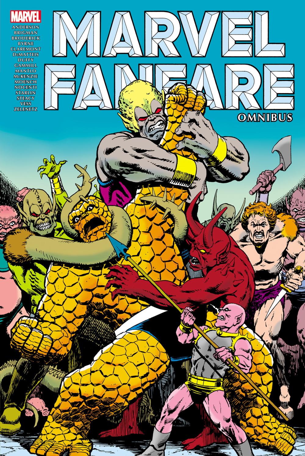 MARVEL FANFARE OMNIBUS VOL 2 JIM STARLIN COVER HC