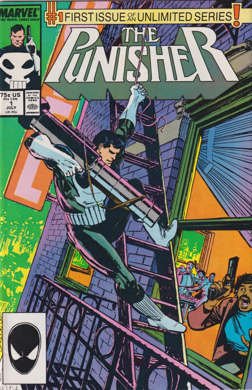 PUNISHER 1ST ONGOING SERIES #1-40 FULL RUN, NO MISSING ISSUES