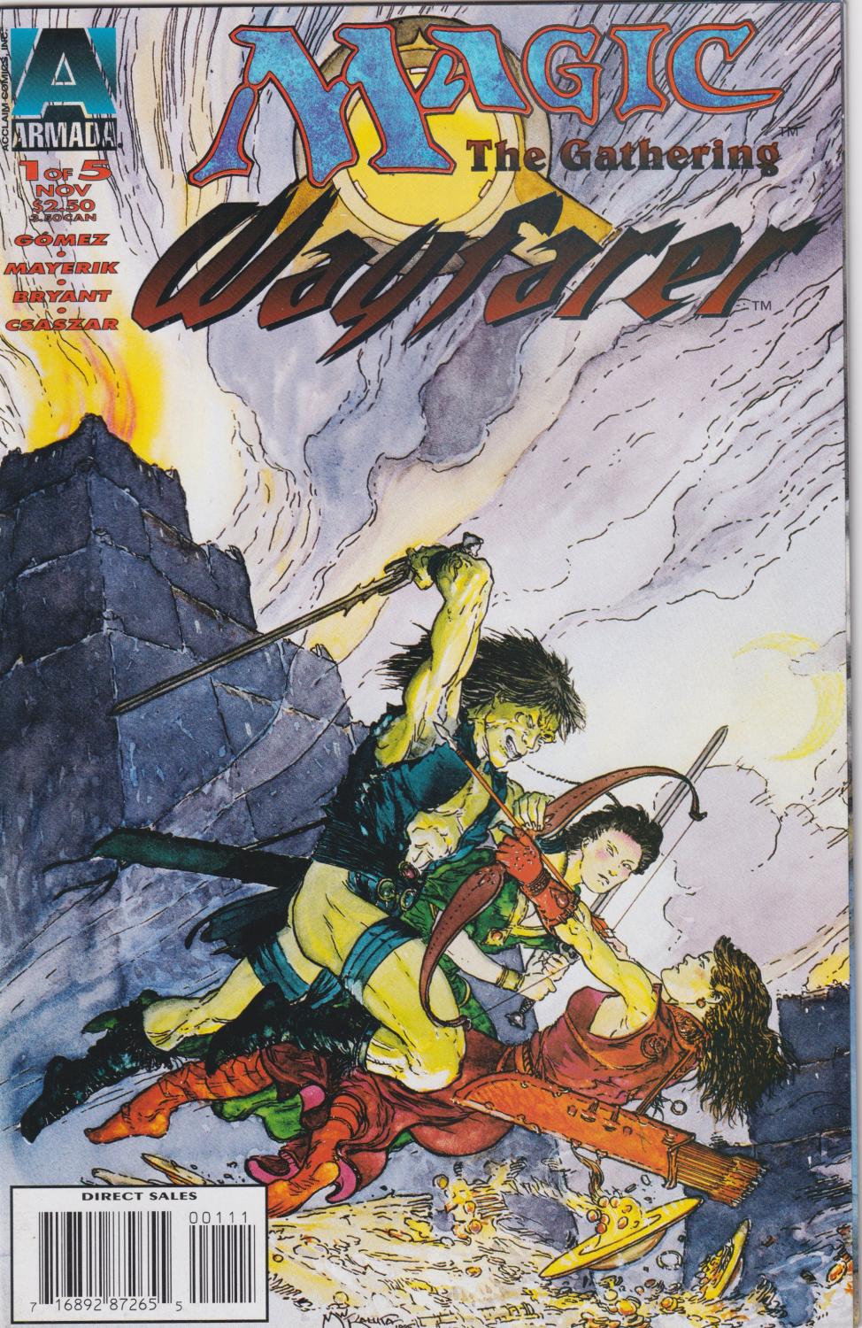 MAGIC THE GATHERING WAYFARER #1-5 COMPLETE SET