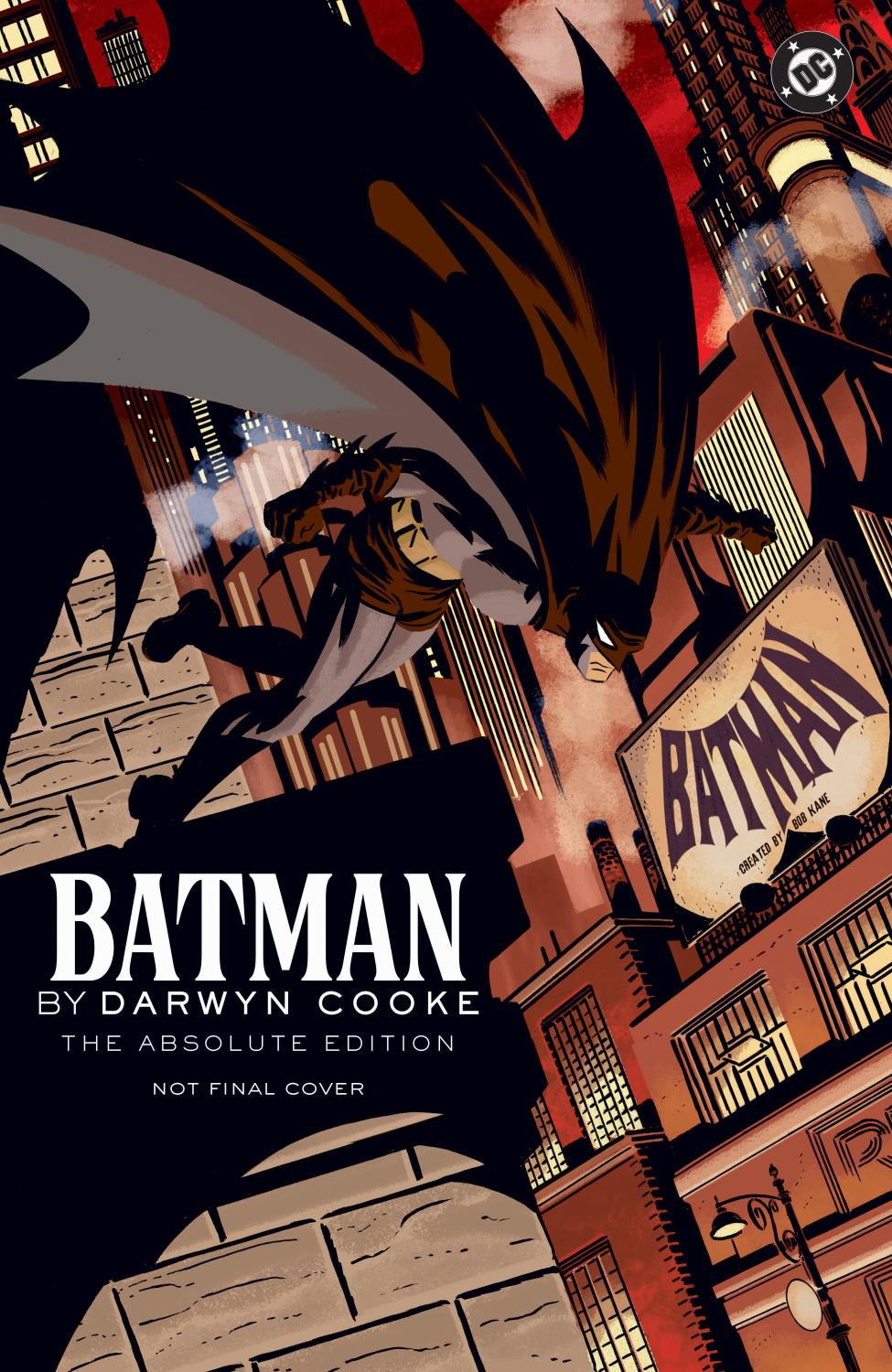 BATMAN BY DARWYN COOKE ABSOLUTE EDITION HC