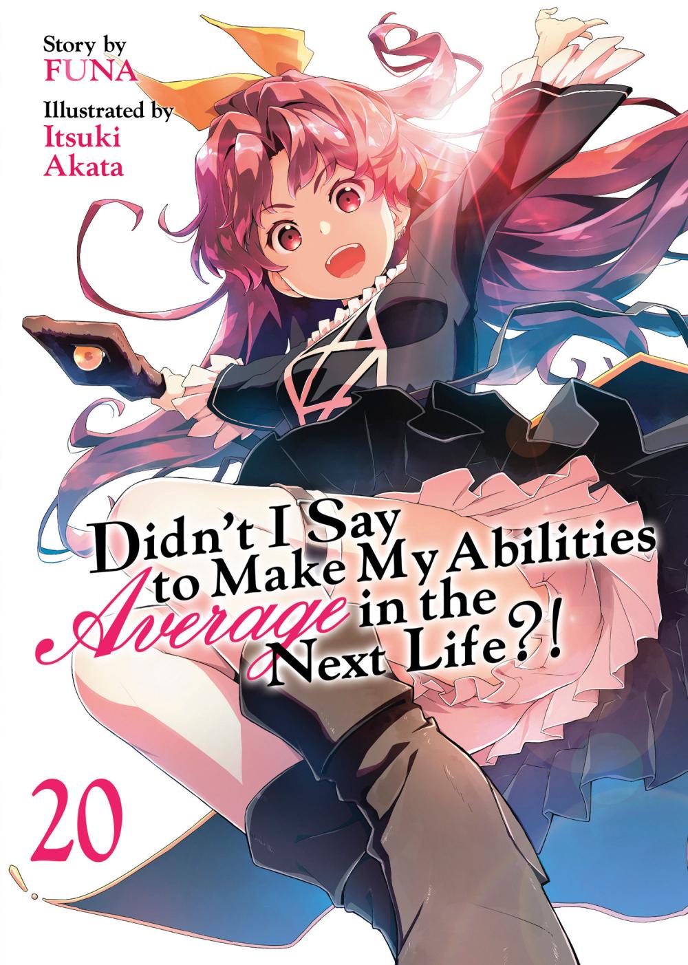DIDNT I SAY TO MAKE MY ABILITIES AVERAGE IN THE NEXT LIFE LIGHT NOVEL TP VOL 20