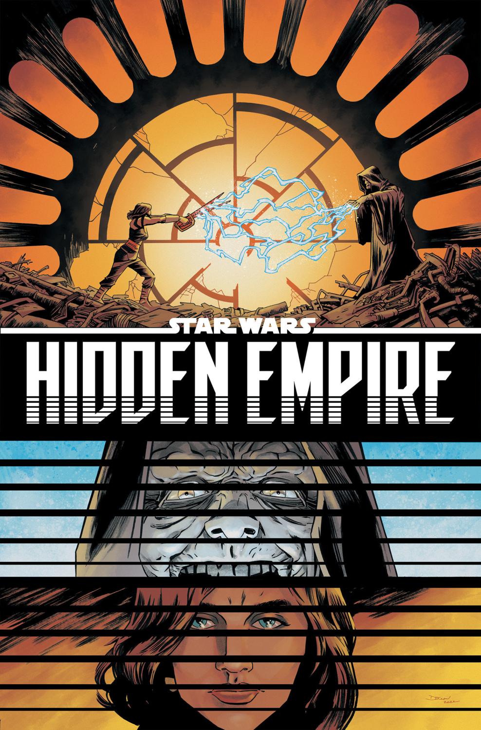 STAR WARS HIDDEN EMPIRE OMNIBUS DECLAN SHALVEY COVER DM ONLY HC