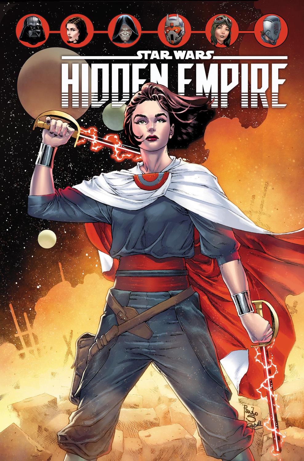 STAR WARS HIDDEN EMPIRE OMNIBUS PAULO SIQUEIRA COVER HC