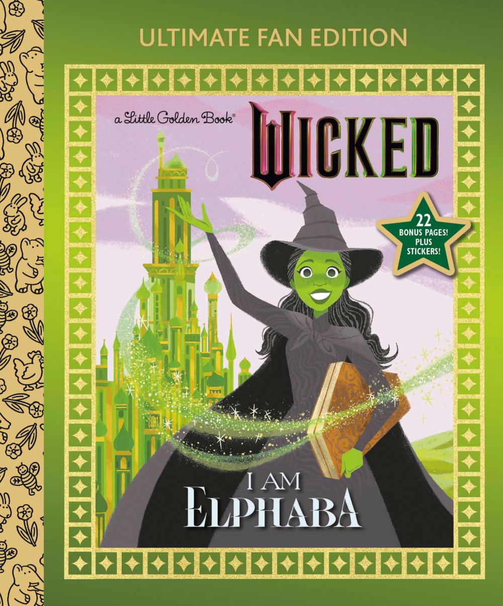 I AM ELPHABA ULTIMATE FAN EDITION UNIVERSAL PICTURES WICKED HC