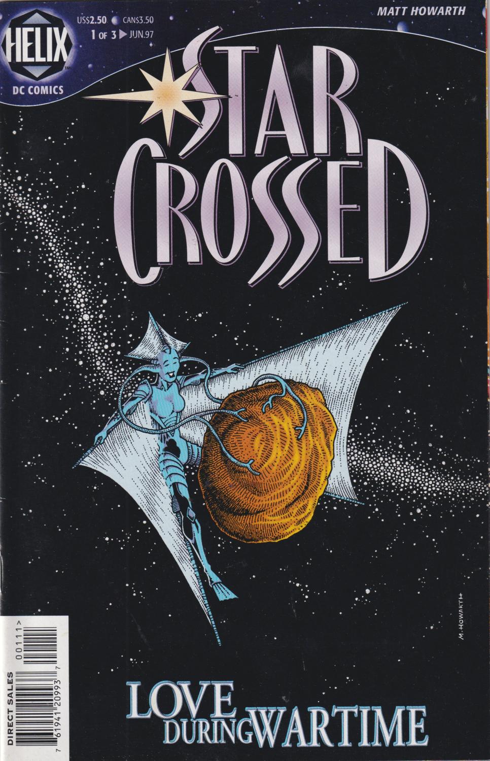 STAR CROSSED #1-3 1997 DC COMPLETE SET