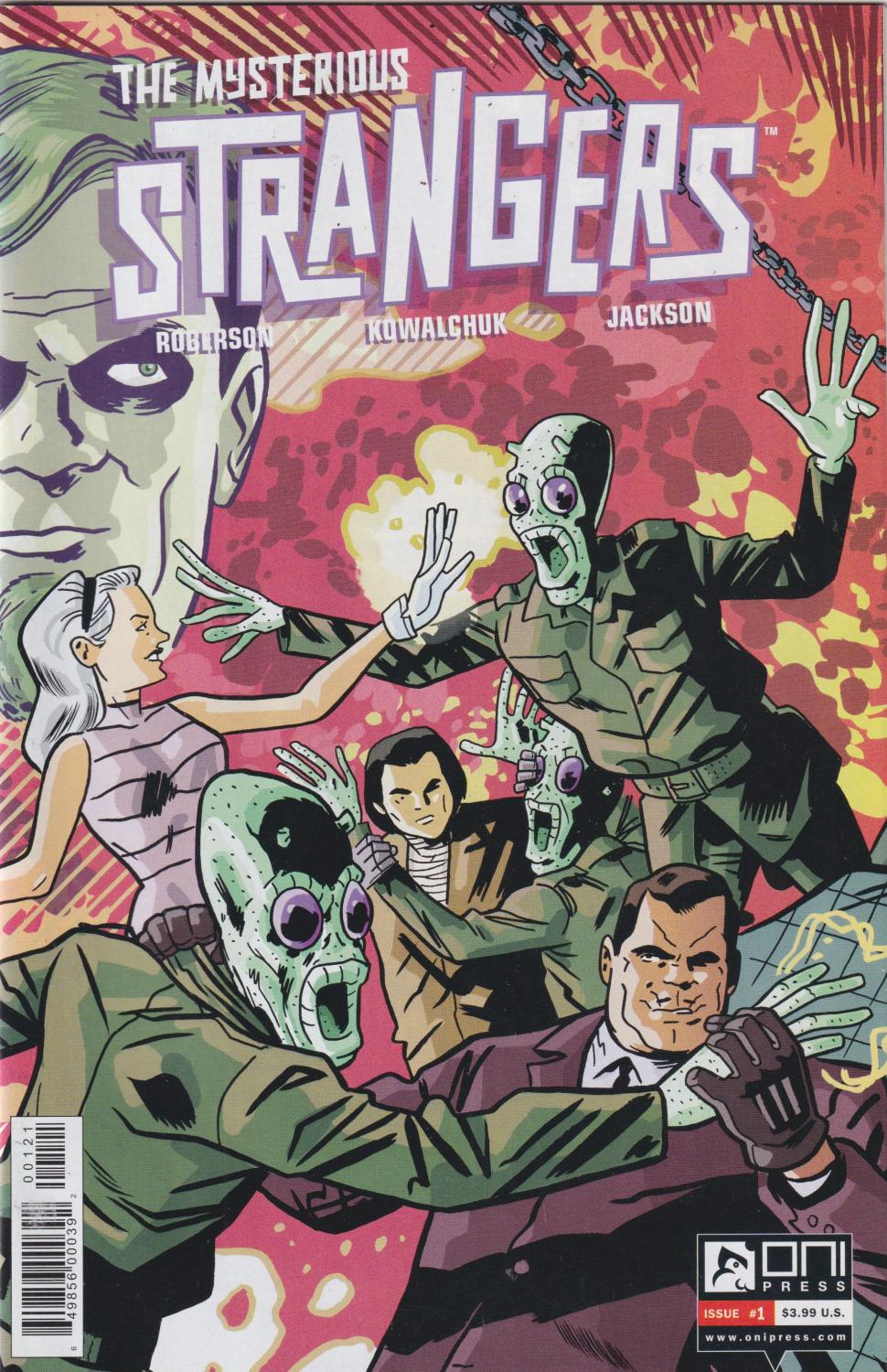 MYSTERIOUS STRANGERS #1-6 2013 COMPLETE SET